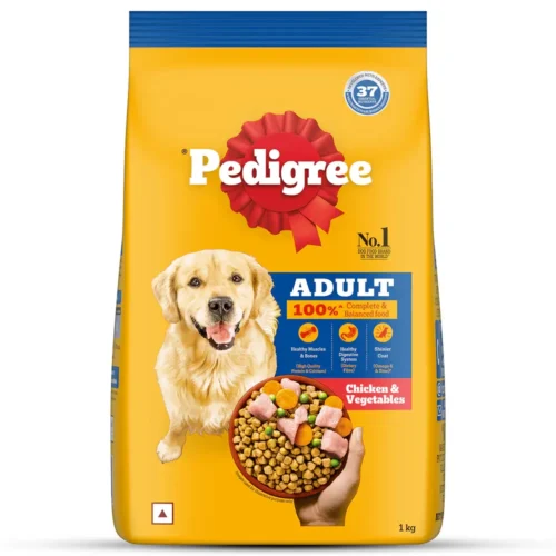 Pedigree Chicken and Vegetables Adult Dog Dry Food