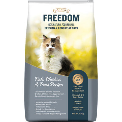 Signature Freedom Chicken, Ocean Fish and Rice Persian and Long Coat Cat Dry Food