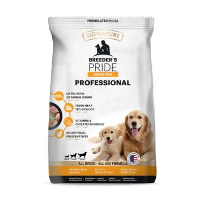 Signature Grain Free Professional Breeder's Pride All Breeds Dog Dry Food
