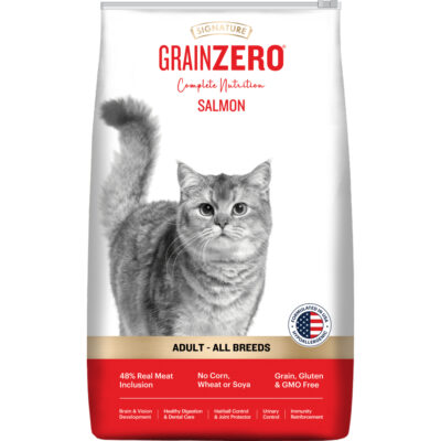 Signature Grain Zero Salmon Adult Cat Dry Food