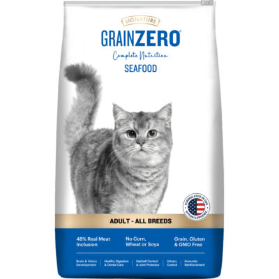 Signature Grain Zero Seafood Adult Cat Dry Food