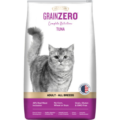 Signature Grain Zero Tuna Adult Cat Dry Food