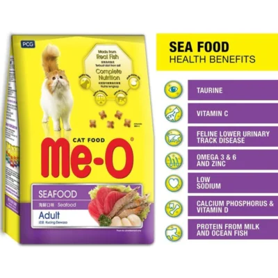 Me-O Seafood Adult Cat Dry Food Details