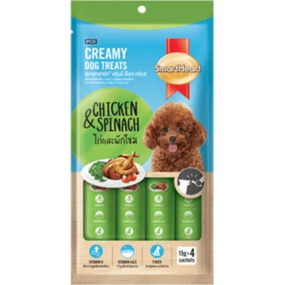 SmartHeart Chicken & Spinach Dog Treats
