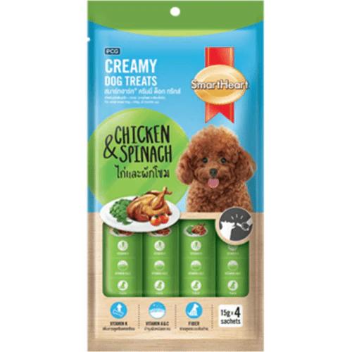 SmartHeart Chicken & Spinach Dog Treats