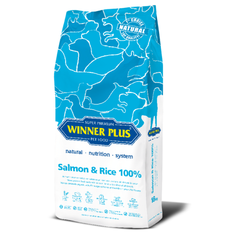 Winner Plus Salmon and Rice Adult Dog Dry Food